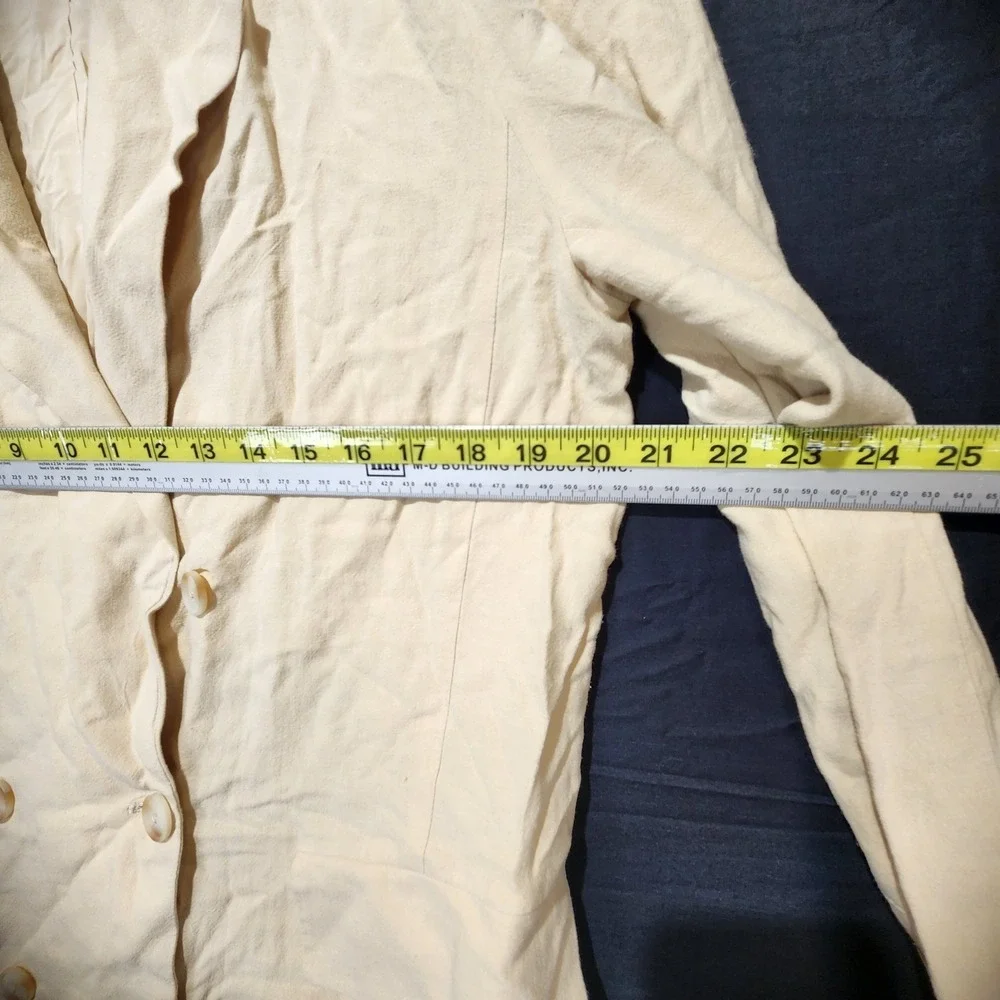 Free‎ People Women's Preppy Casual Blazer Beige Size M
